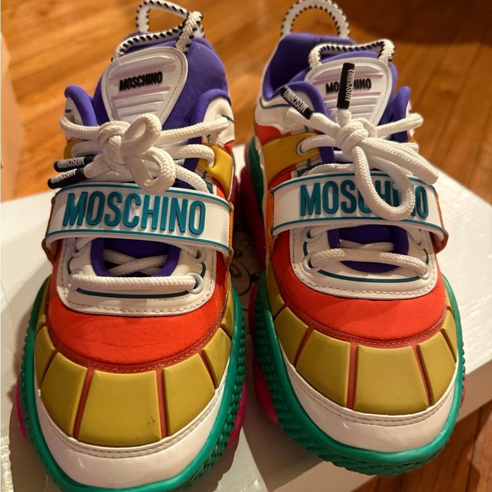 Moschino Kids Multicolor Sneakers